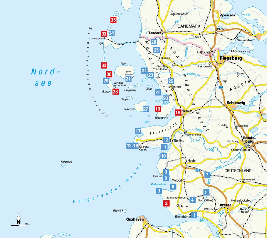 Wander dich glücklich – Nordseeküste Schleswig-Holstein