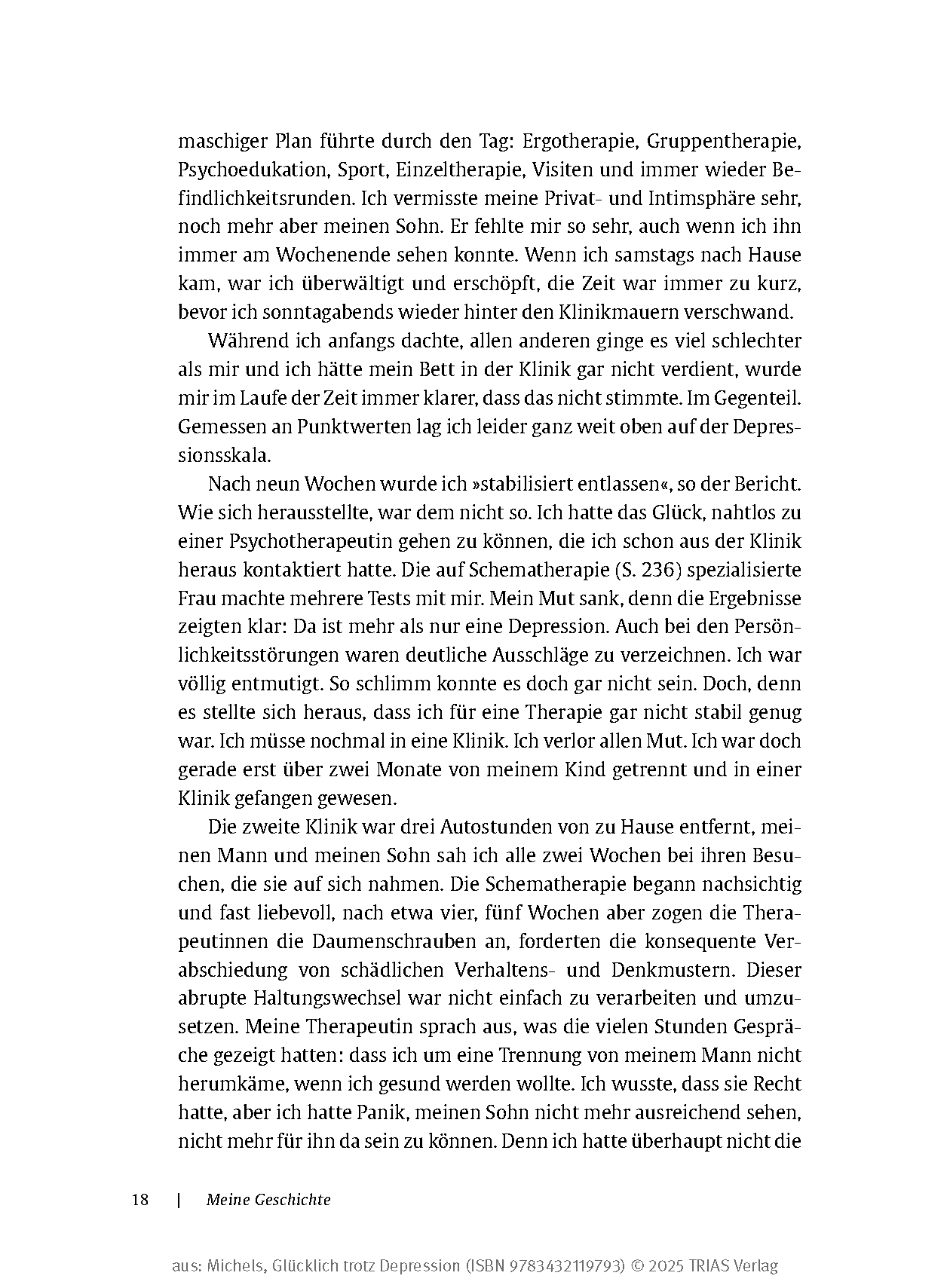 Glücklich trotz Depression