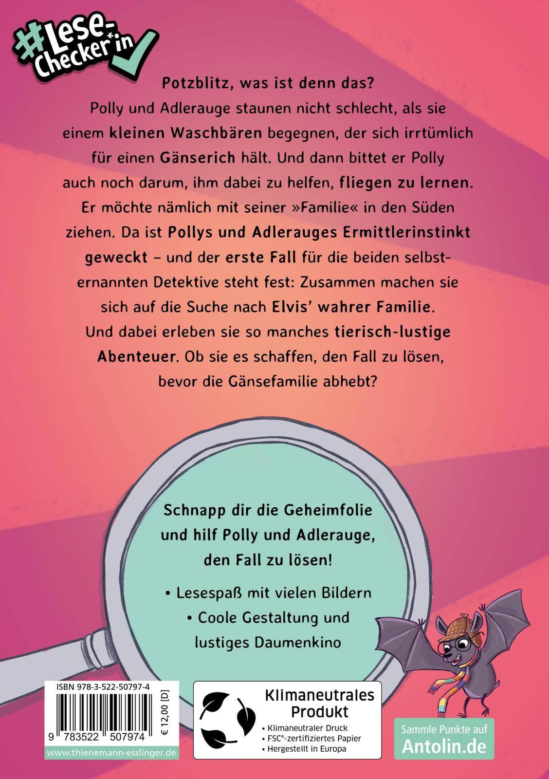 Polly Schlottermotz: Polly & Adlerauge ermitteln