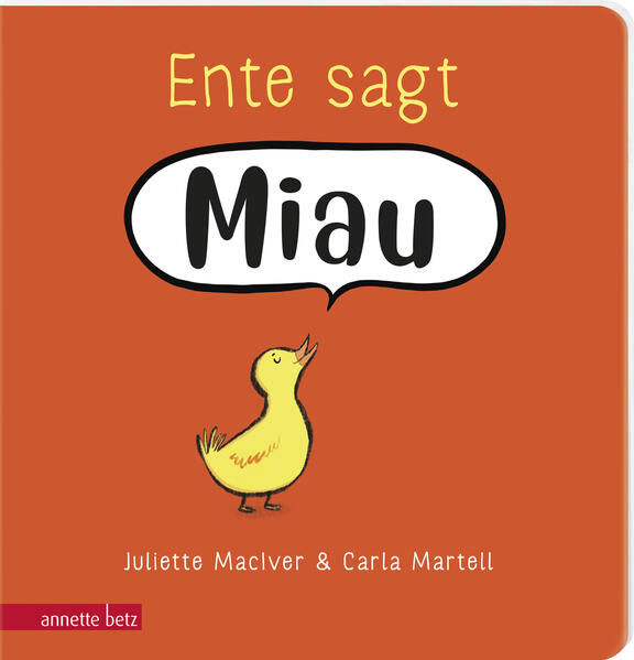 Ente sagt Miau