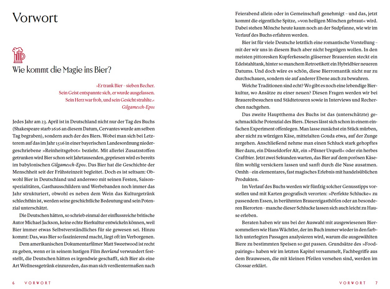Das Buch zum Bier Das Buch zum Bier