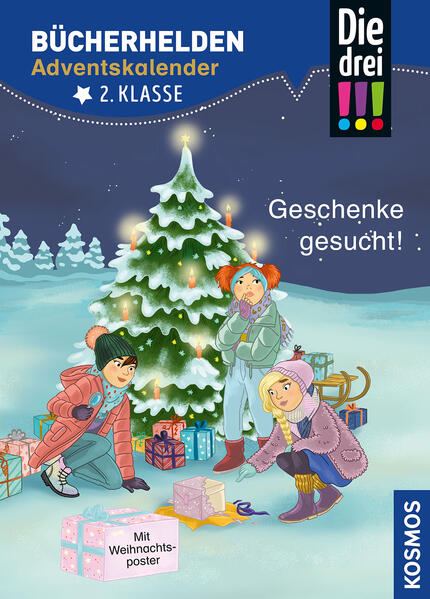 Die drei !!!, Bücherhelden 2. Klasse, Adventskalender, Geschenke gesucht! Die drei !!!, Bücherhelden 2. Klasse, Adventskalender, Geschenke gesucht!