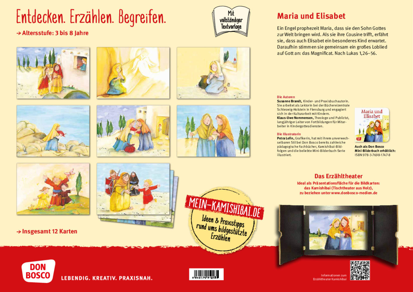 Maria und Elisabet. Kamishibai Bildkartenset.