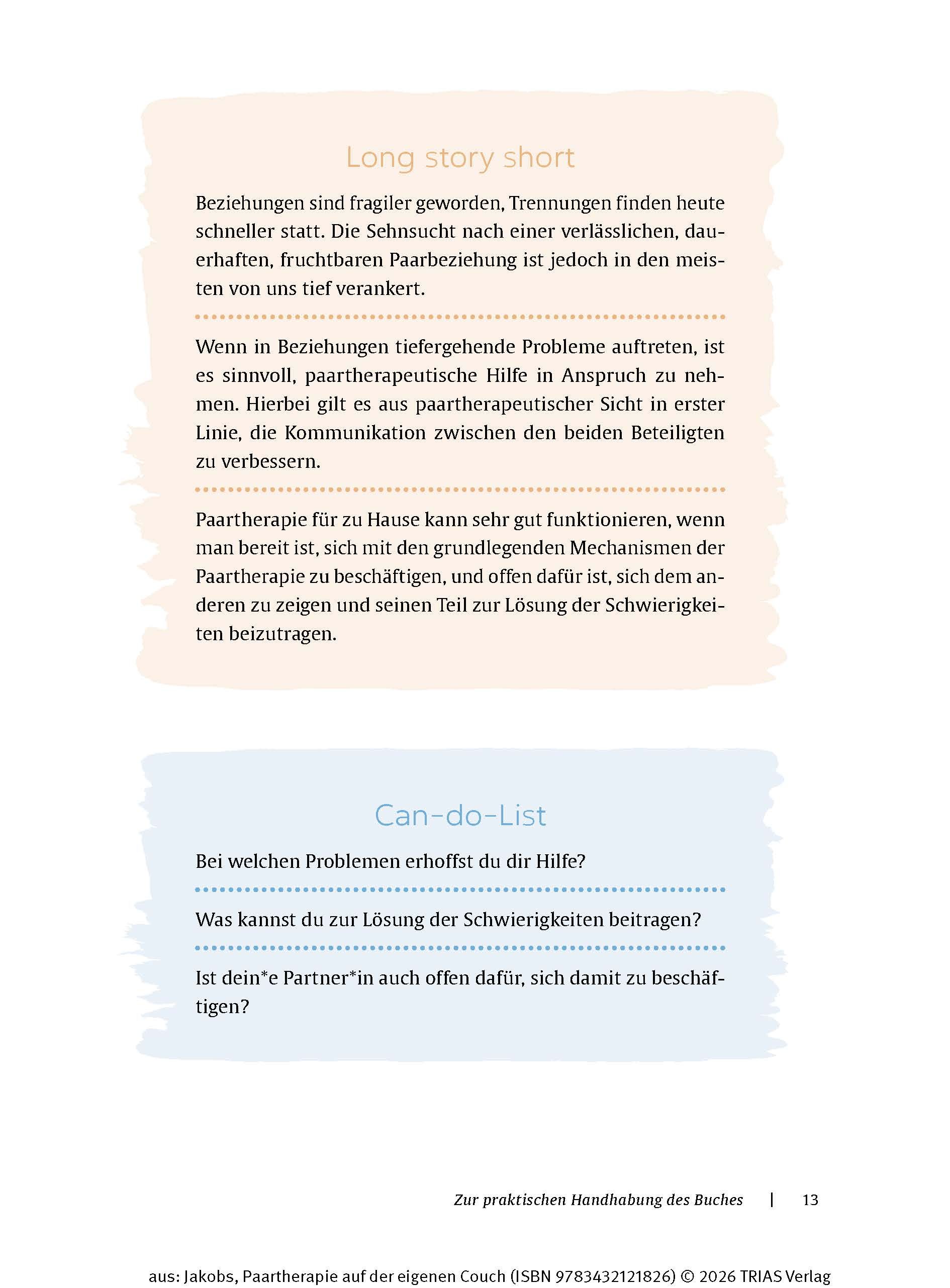 Paartherapie auf der eigenen Couch