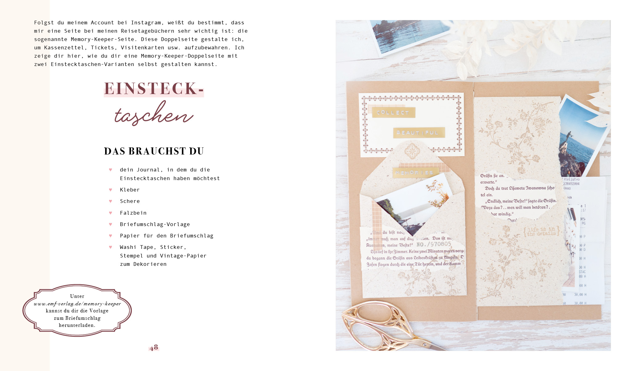 Memory Keeper – Vintage-Journaling und Scrapbooking mit fraeuleinfotofee Memory Keeper – Vintage-Journaling und Scrapbooking mit fraeuleinfotofee