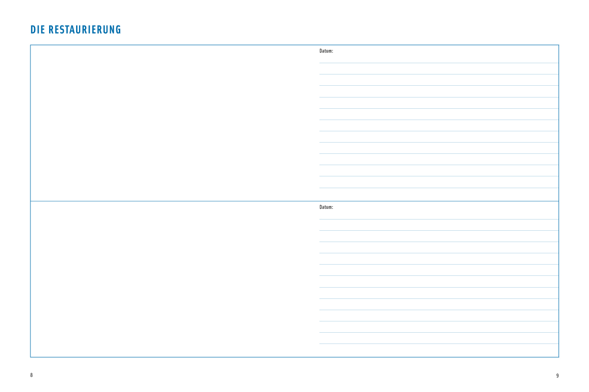 Mein Restaurierungs-Album