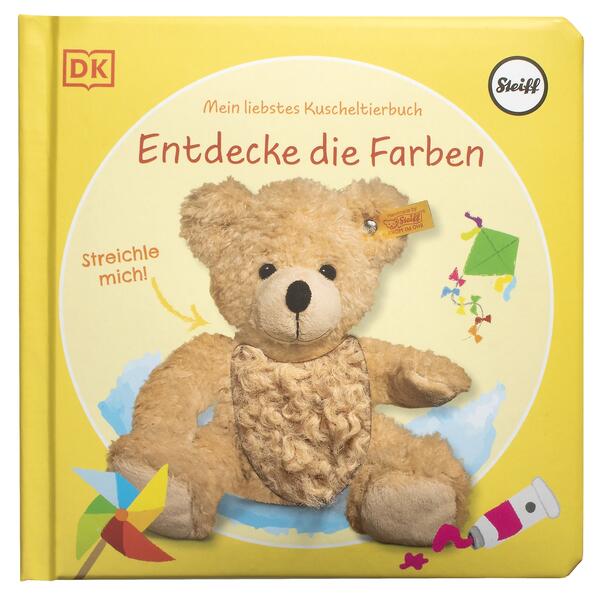 Mein liebstes Kuscheltierbuch. Entdecke die Farben