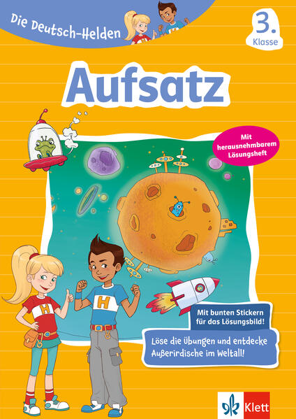 Klett Die Deutsch-Helden: Aufsatz 3. Klasse