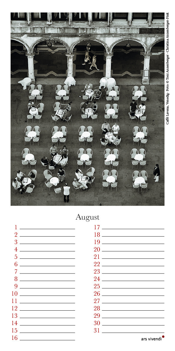 Geburtstagskalender Espresso, Cappuccino & Co.