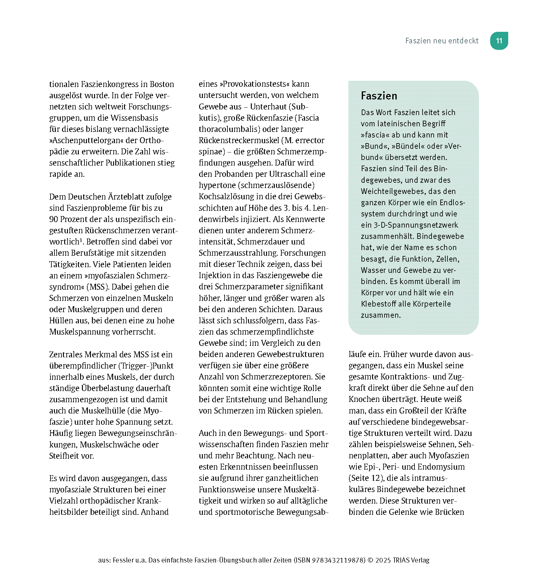 Das einfachste Faszien-Übungsbuch aller Zeiten
