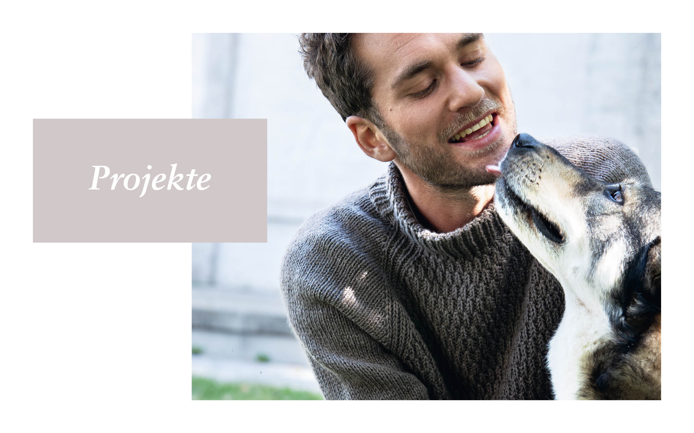 Unisex-Pullover stricken
