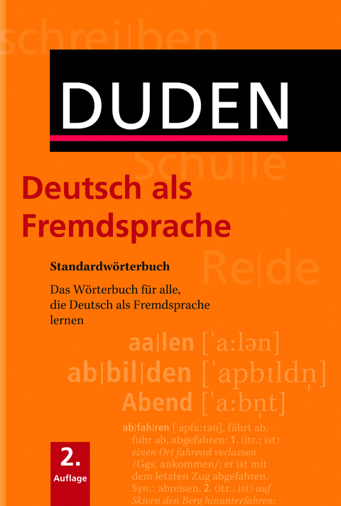 Duden – Deutsch als Fremdsprache – Standardwörterbuch Duden – Deutsch als Fremdsprache – Standardwörterbuch
