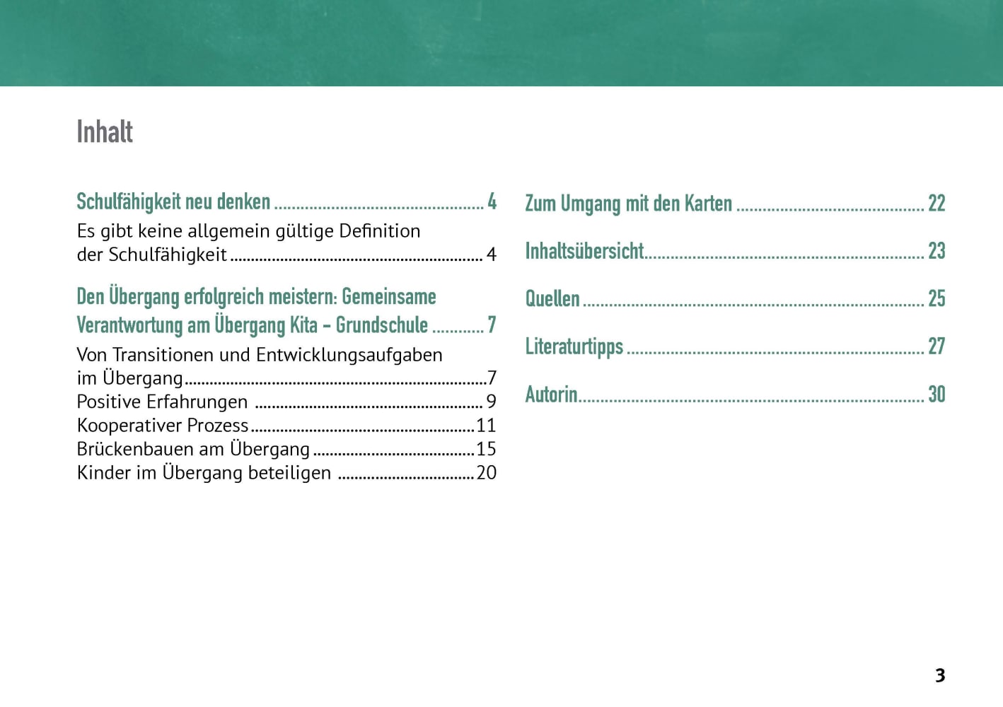 Von der Kita in die Grundschule: den Übergang gemeinsam gestalten