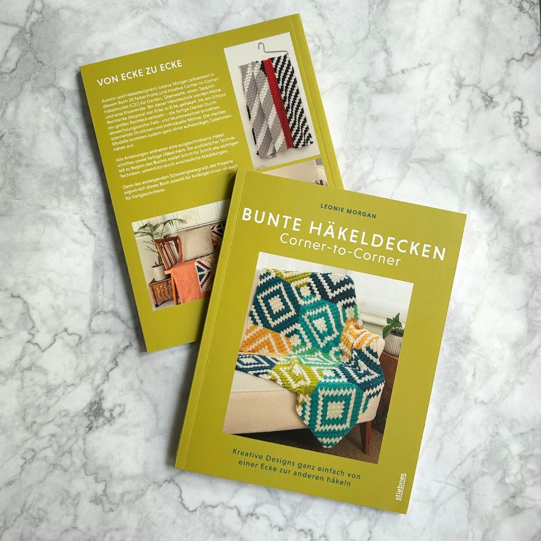 Bunte Häkeldecken Corner-to-Corner