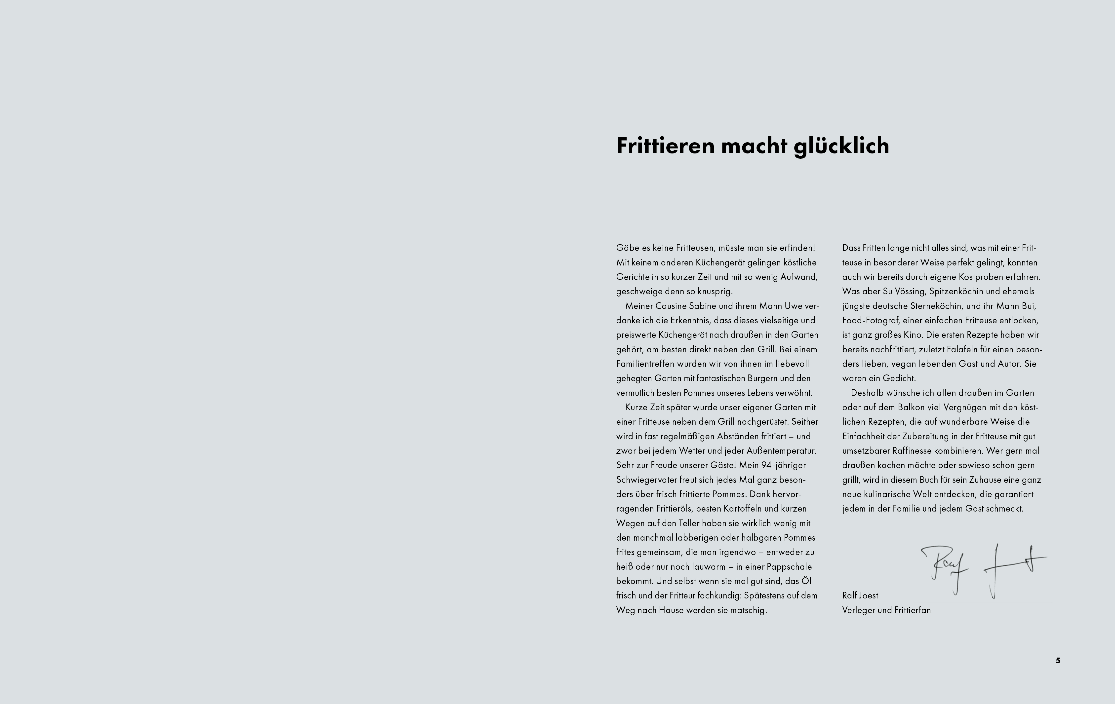 Ran an die Fritteuse – Draußen frittieren