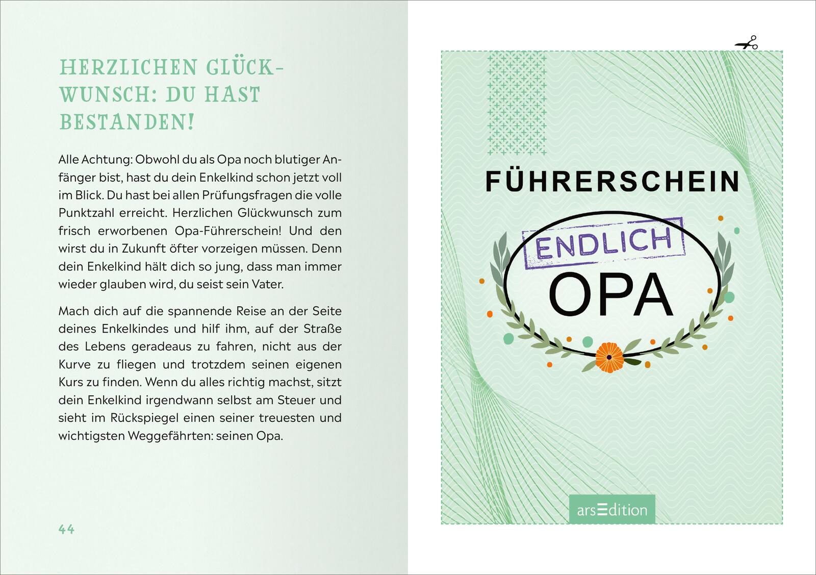 Führerschein – endlich Opa