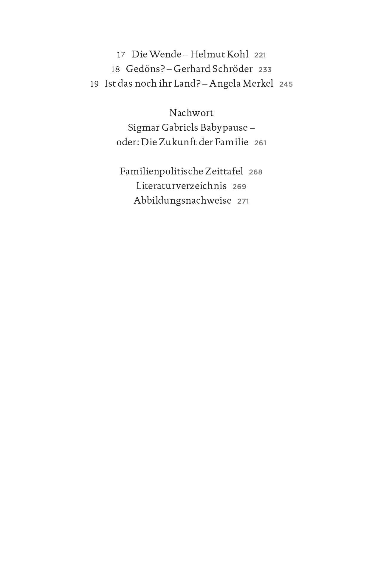 Die Kanzler und ihre Familien