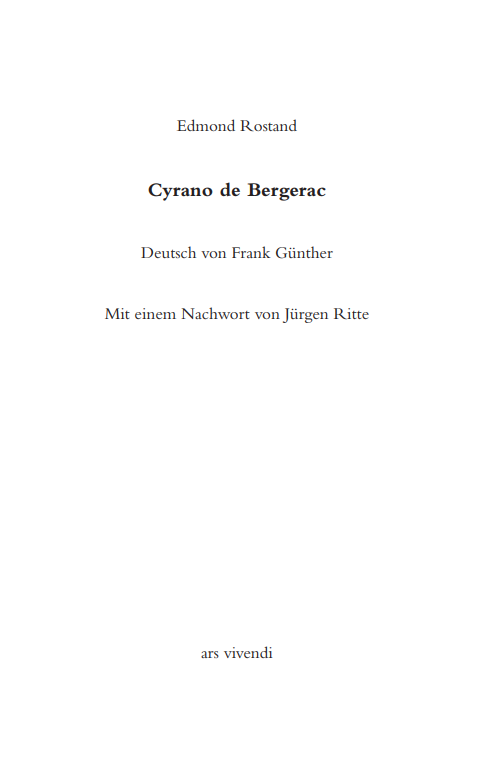 Cyrano de Bergerac