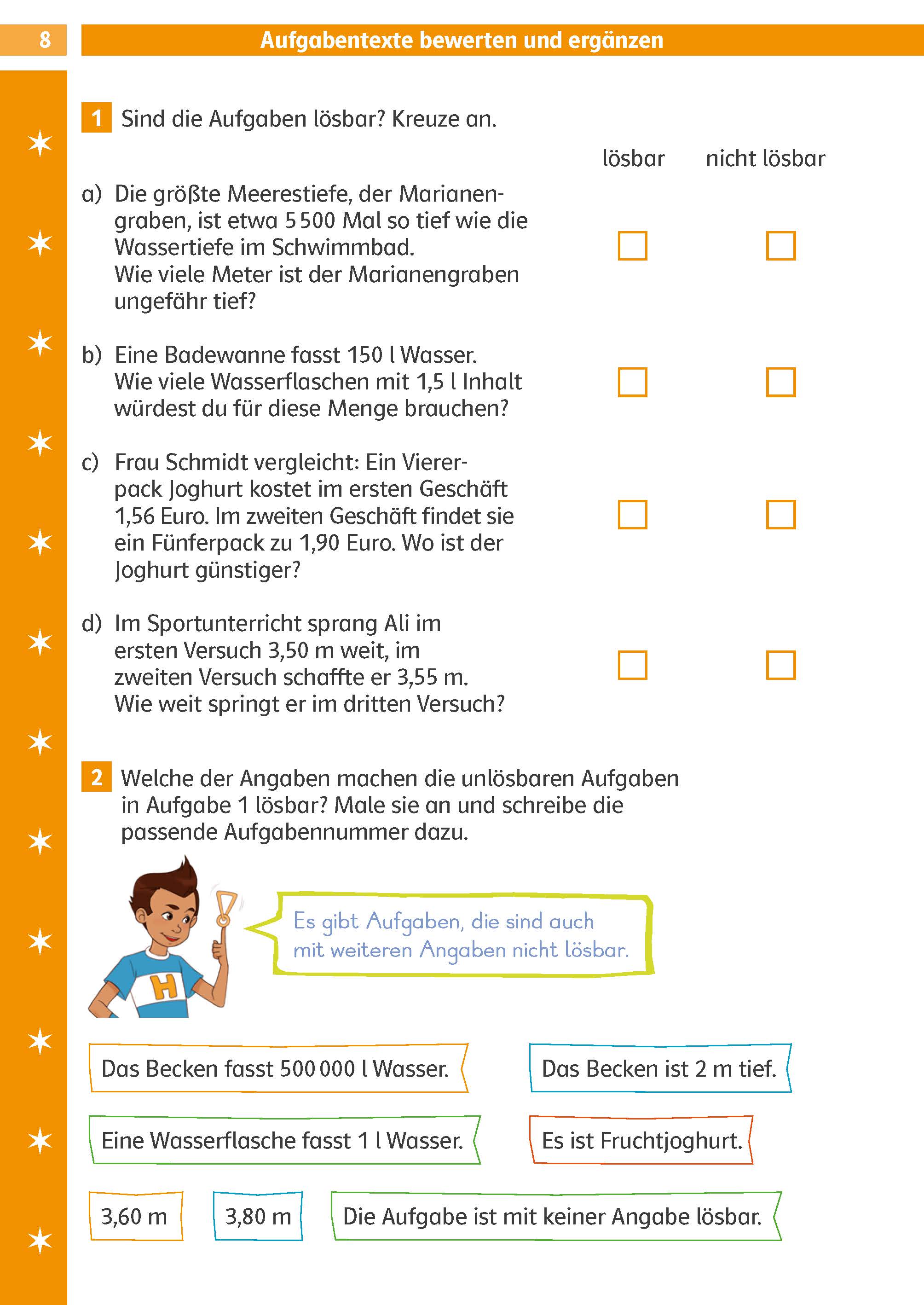 Klett Die Mathe-Helden: Textaufgaben / Sachaufgaben 4. Klasse