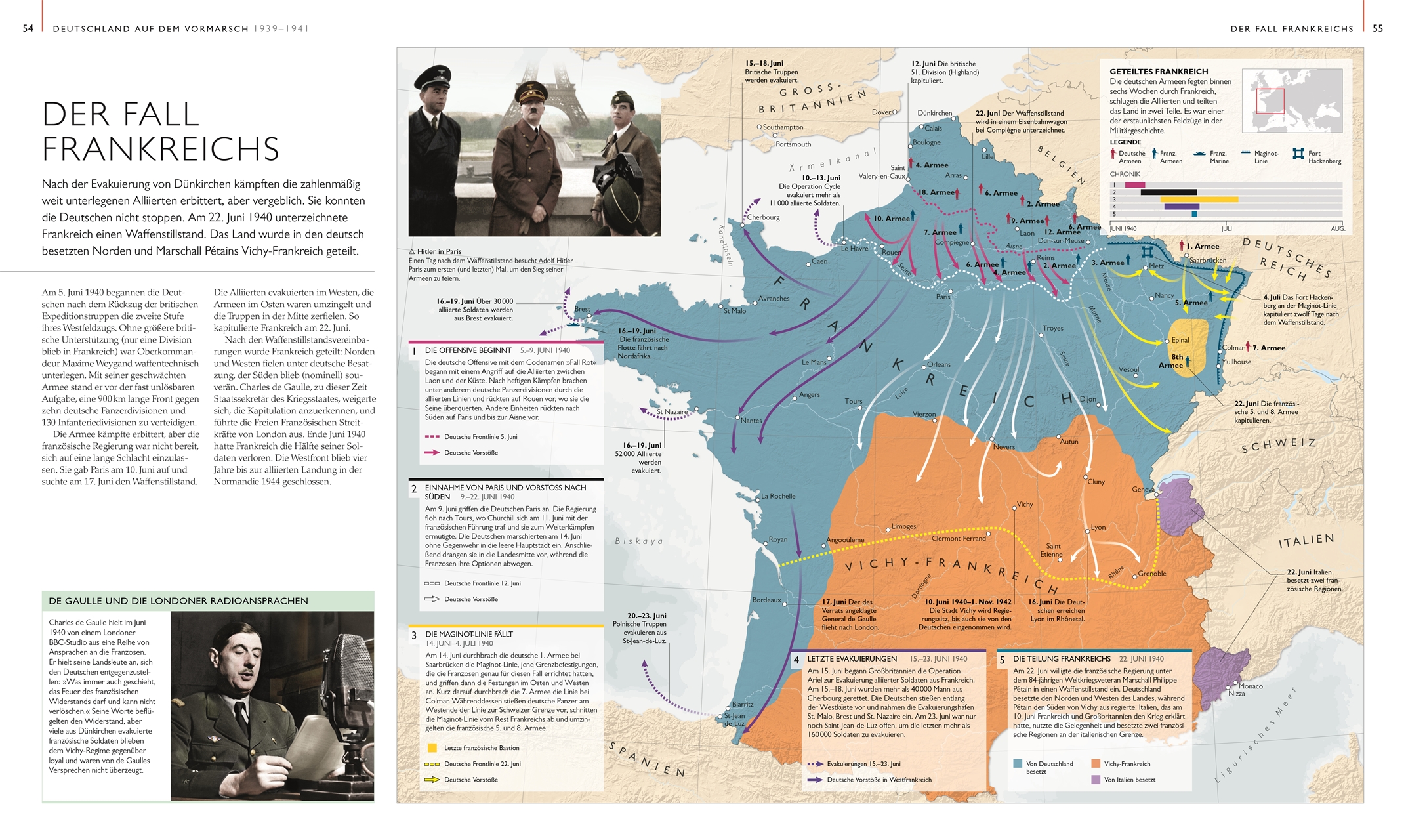 Der Zweite Weltkrieg in Karten