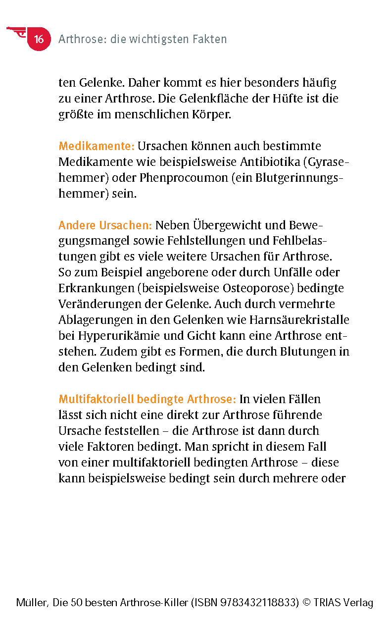 Die 50 besten Arthrose-Killer Die 50 besten Arthrose-Killer