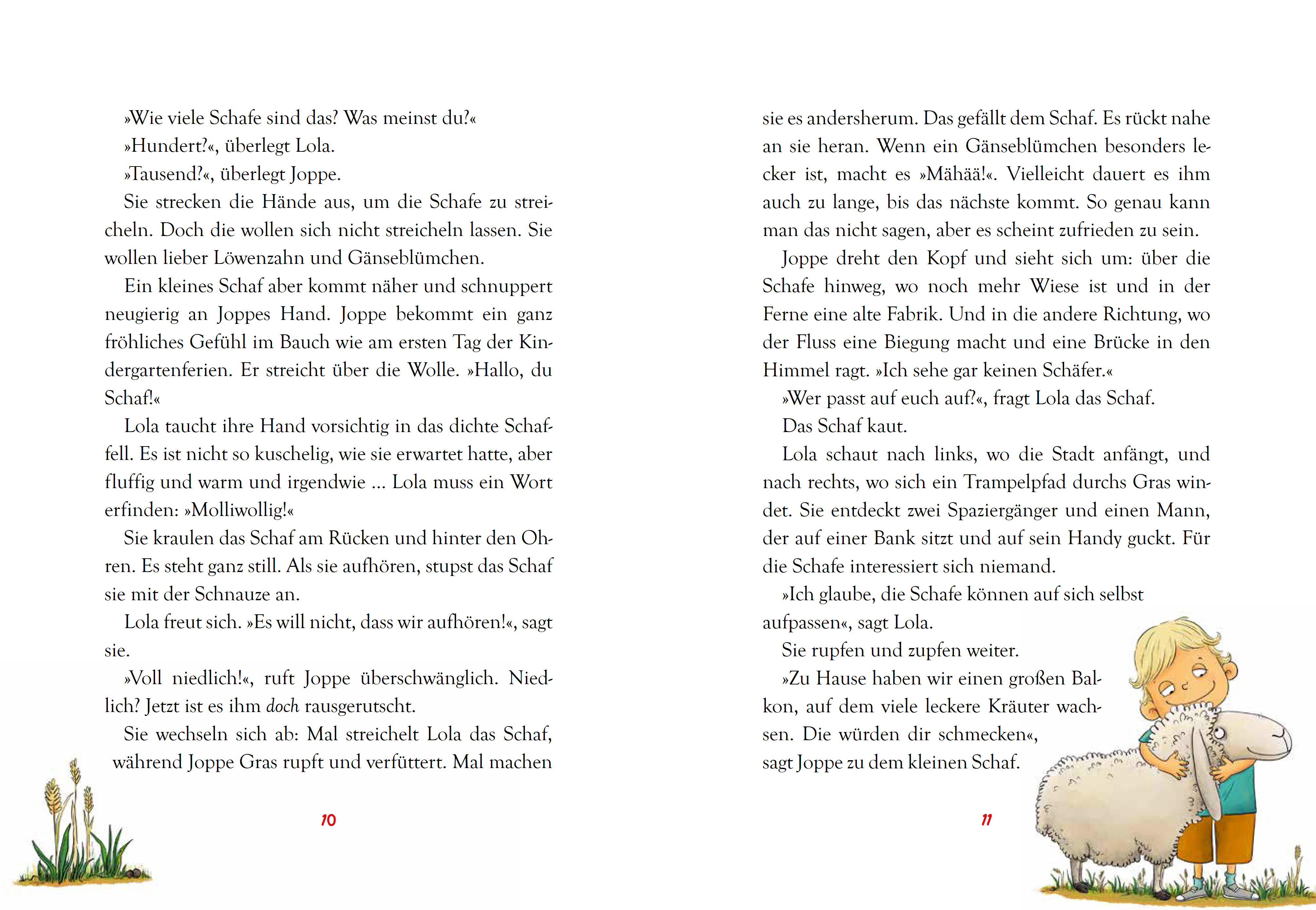 Voll molliwollig! Ein Schaf kommt selten allein