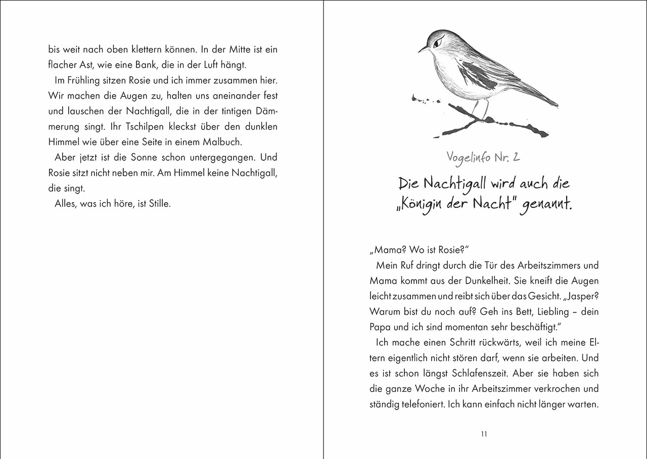 Jasper und das Lied der Nachtigall