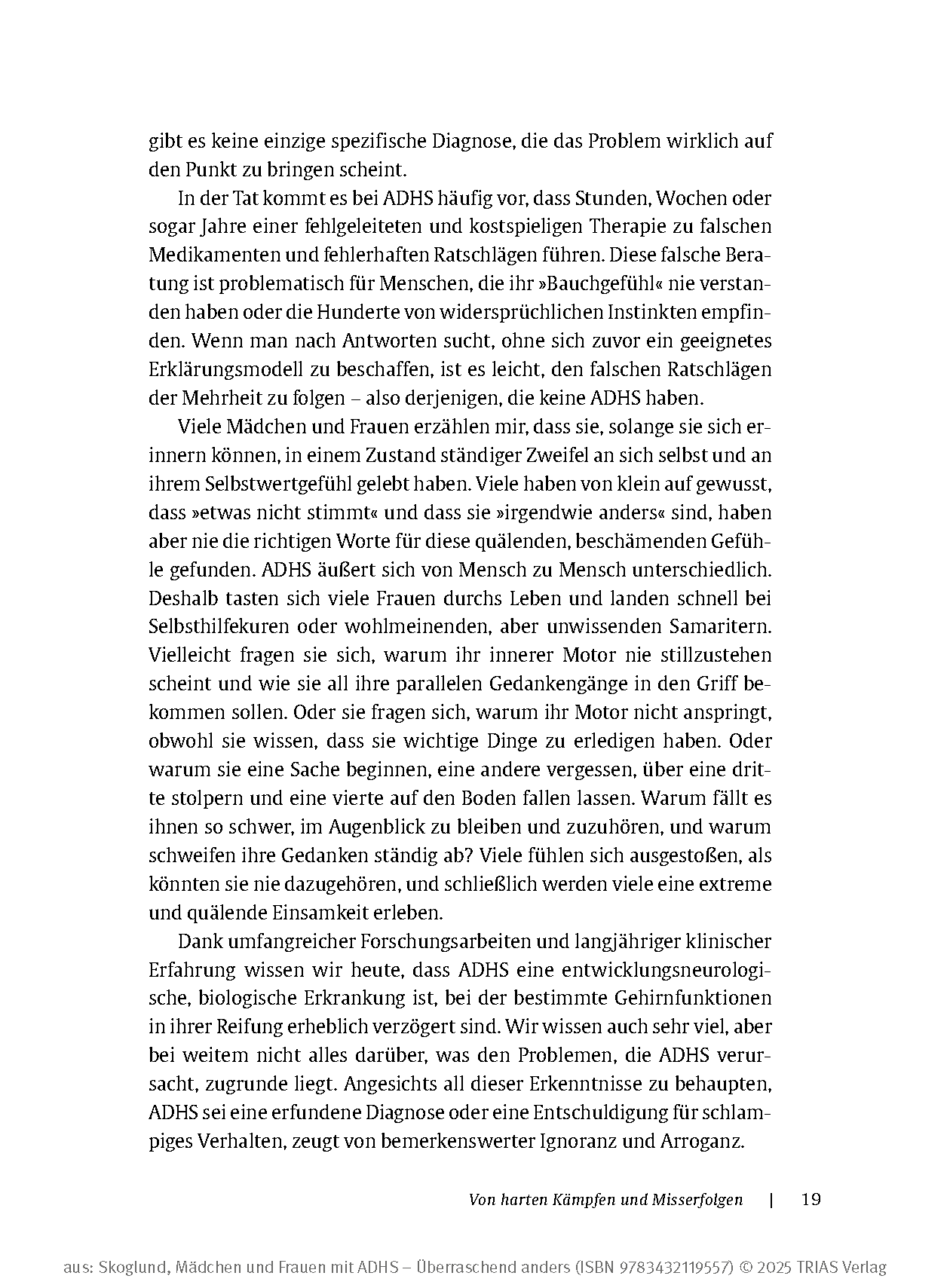 Mädchen und Frauen mit ADHS