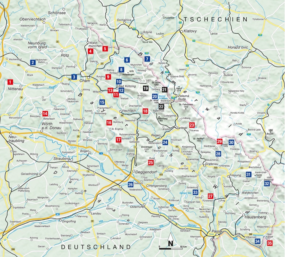 Wanderungen für Senioren Bayerischer Wald