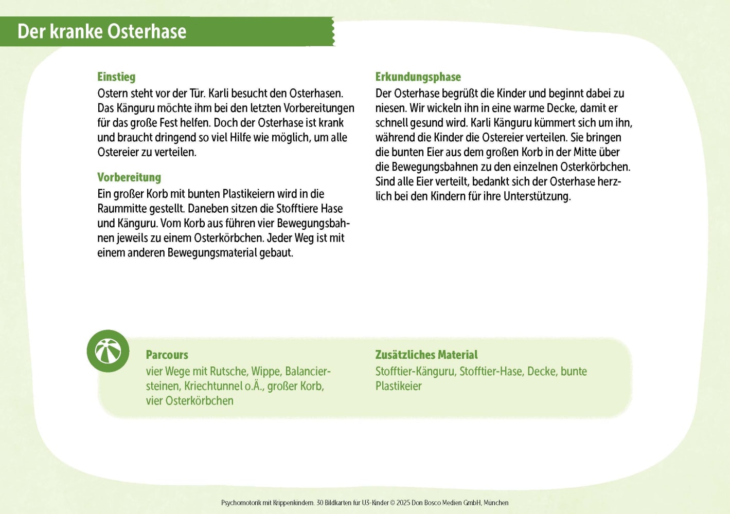 Psychomotorik mit Krippenkindern