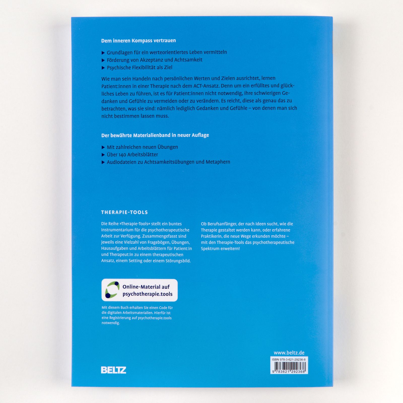 Therapie-Tools Akzeptanz- und Commitmenttherapie (ACT)
