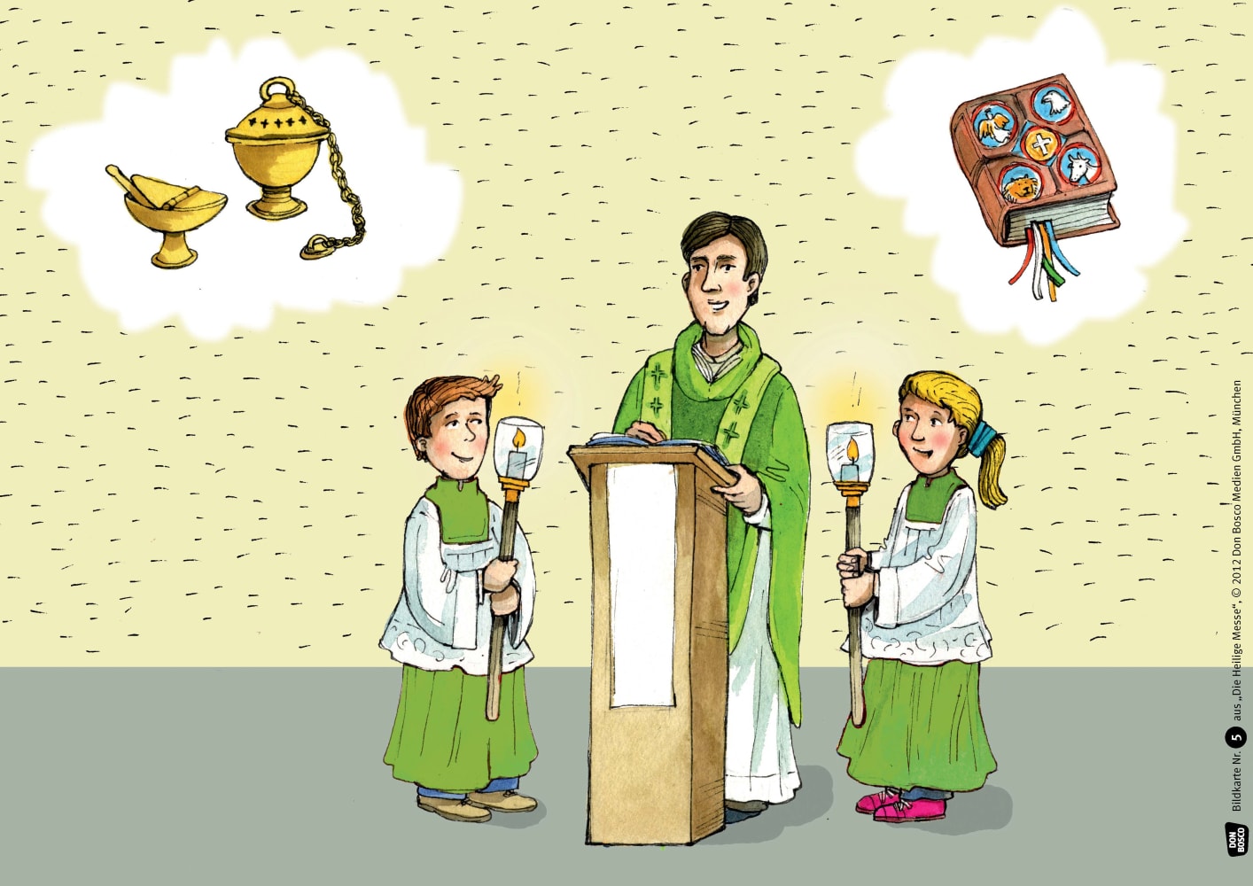 Die Heilige Messe. Kamishibai Bildkartenset. Die Heilige Messe. Kamishibai Bildkartenset.
