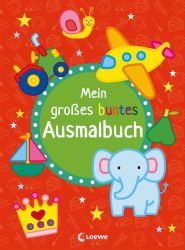 Mein großes buntes Ausmalbuch (Elefant)