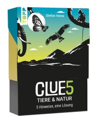 CLUE5 #Tiere. 5 Hinweise, nur eine Lösung. Das Trend-Quiz für deine Tasche