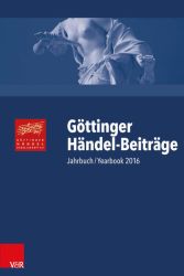 Göttinger Händel-Beiträge, Band 17