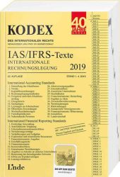 KODEX Internationale Rechnungslegung IAS/IFRS - Texte 2019