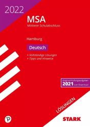 STARK Lösungen zu Original-Prüfungen und Training MSA 2022 - Deutsch - Hamburg