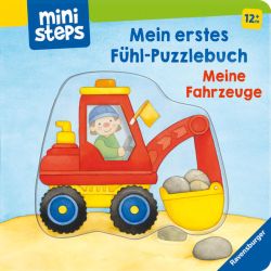 ministeps: Mein erstes Fühl-Puzzlebuch: Meine Fahrzeuge