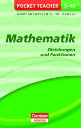 Pocket Teacher Mathematik - Gleichungen und Funktionen 5.-10. Klasse