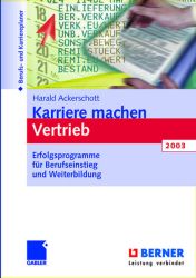Karriere machen Vertrieb 2003