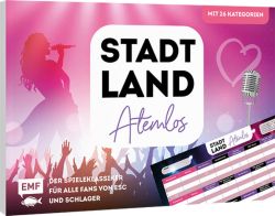 Stadt, Land, Atemlos (Schlager Edition) – Der Spieleklassiker für alle Fans von ESC und Schlager – von Helene Fischer über Udo Jürgens bis Beatrice Egli Stadt, Land, Atemlos (Schlager Edition) – Der Spieleklassiker für alle Fans von ESC und Schlager – von Helene Fischer über Udo Jürgens bis Beatrice Egli