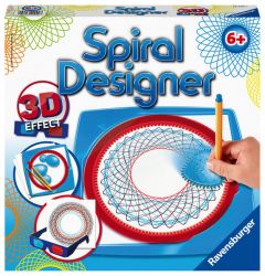 Ravensburger 3D Spiral-Designer, Zeichnen lernen für Kinder ab 6 Jahren, Kreatives Zeichen-Set für farbenfrohe Spiralbilder und Mandalas