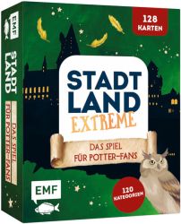 Kartenspiel: Stadt, Land, Extreme – Das inoffizielle Spiel für Harry Potter-Fans mit 128 Karten Kartenspiel: Stadt, Land, Extreme – Das inoffizielle Spiel für Harry Potter-Fans mit 128 Karten