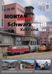 Montan-Bahn Schwarzweiß – Koks und Gas