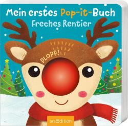 Mein erstes Pop-it-Buch – Freches Rentier