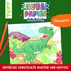 Zauberpapier Malbuch Dinosaurier