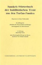 Sanskrit-Wörterbuch der buddhistischen Texte aus den Turfan-Funden. Lieferung 4