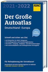 ADAC Der Große AutoAtlas 2021/2022 1:300 000 -Deutschland,Österreich