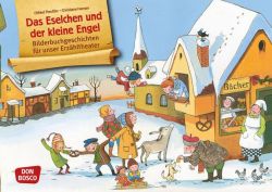 Das Eselchen und der kleine Engel. Kamishibai Bildkartenset.