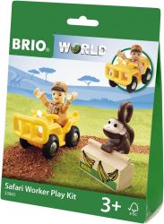 BRIO World 33865 - Spielpäckchen Safari Spielset 